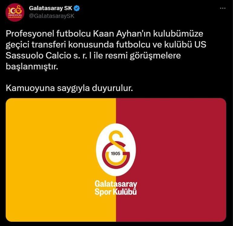 Galatasaray, Kaan Ayhanı açıkladı şte anlaşmanın detayları...