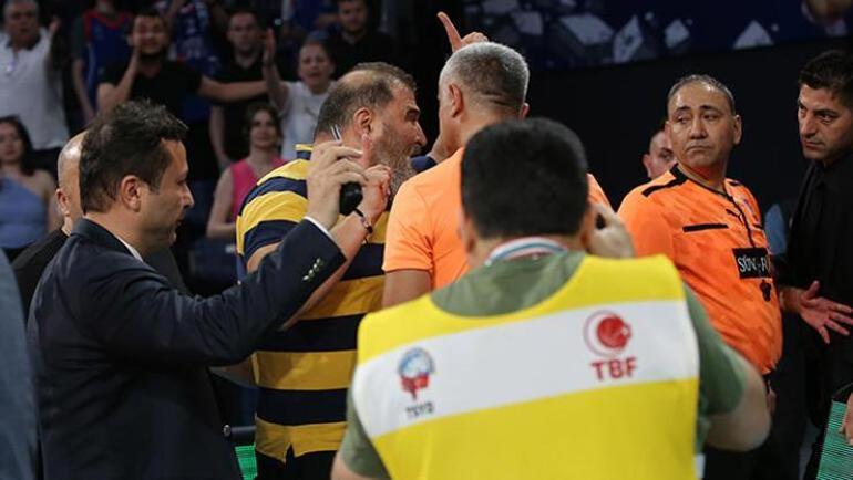 TBFden olay karar Anadolu Efes-Fenerbahçe Beko maçında...